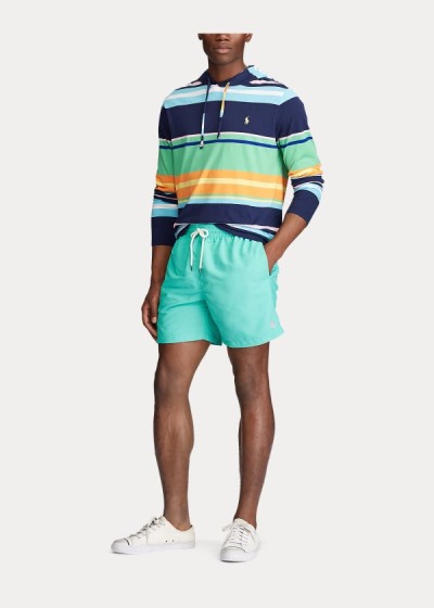 Short de Baño Polo Ralph Lauren Hombre Verdes - Traveler - NIKMY9371